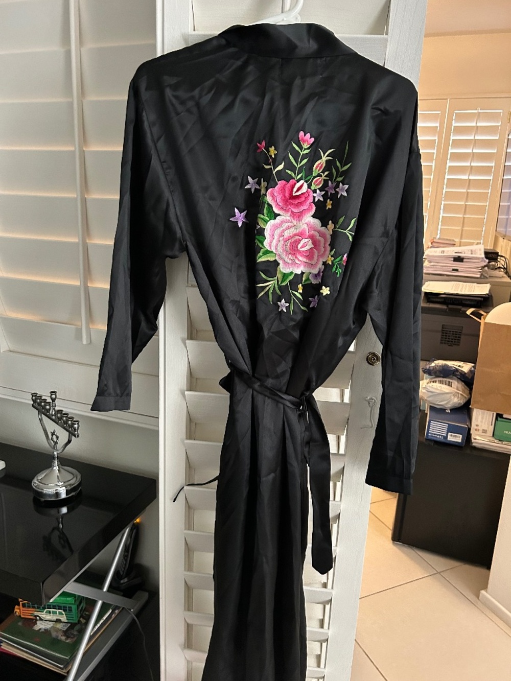 Bloomingdale's Silky Sexy Wrap Robe